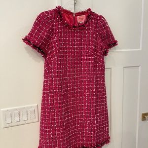 Kate Spade Pink Tweed Dress NWT Size 6